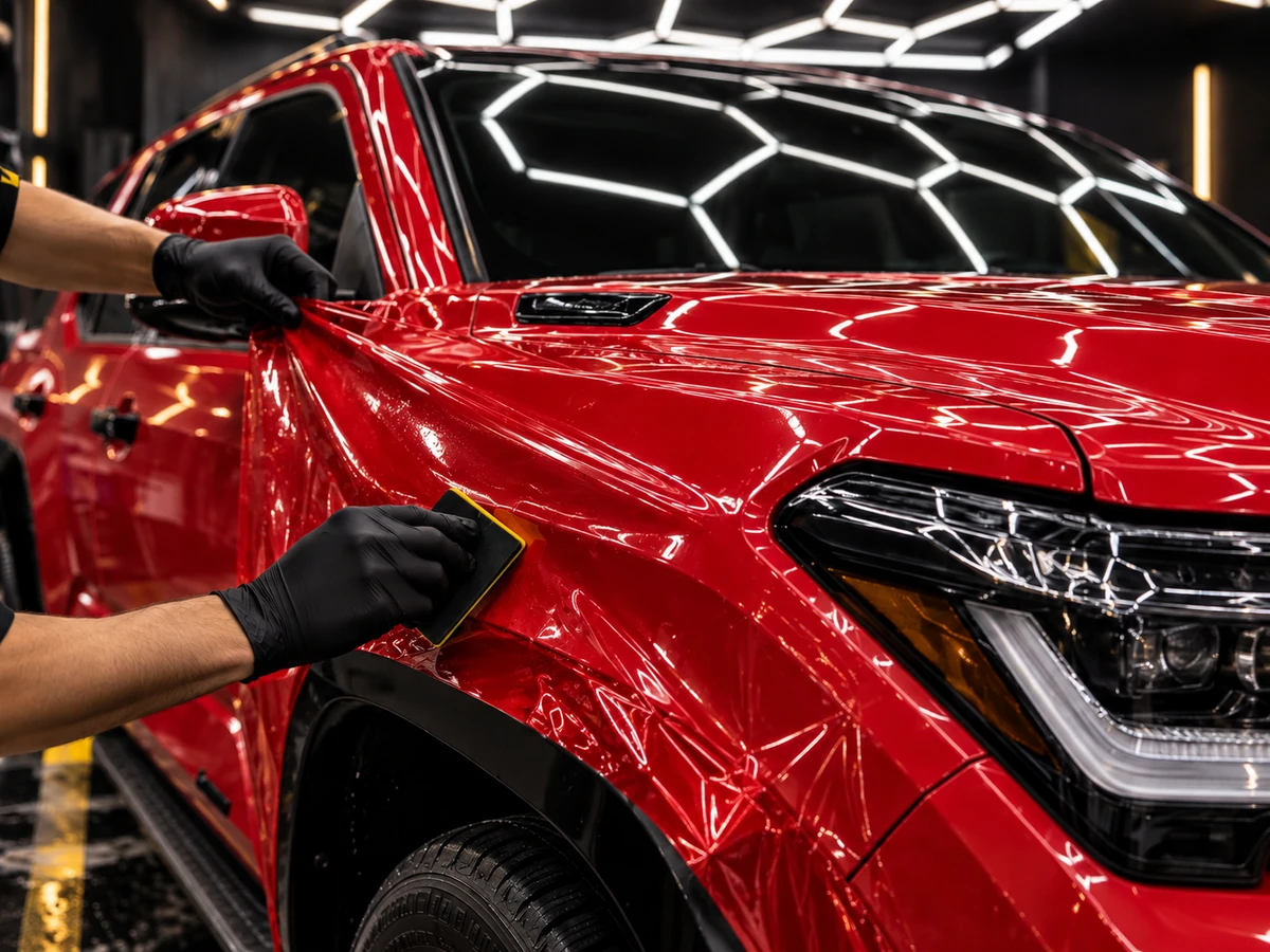 Vinil Wrap en PPT Detallado Automotriz